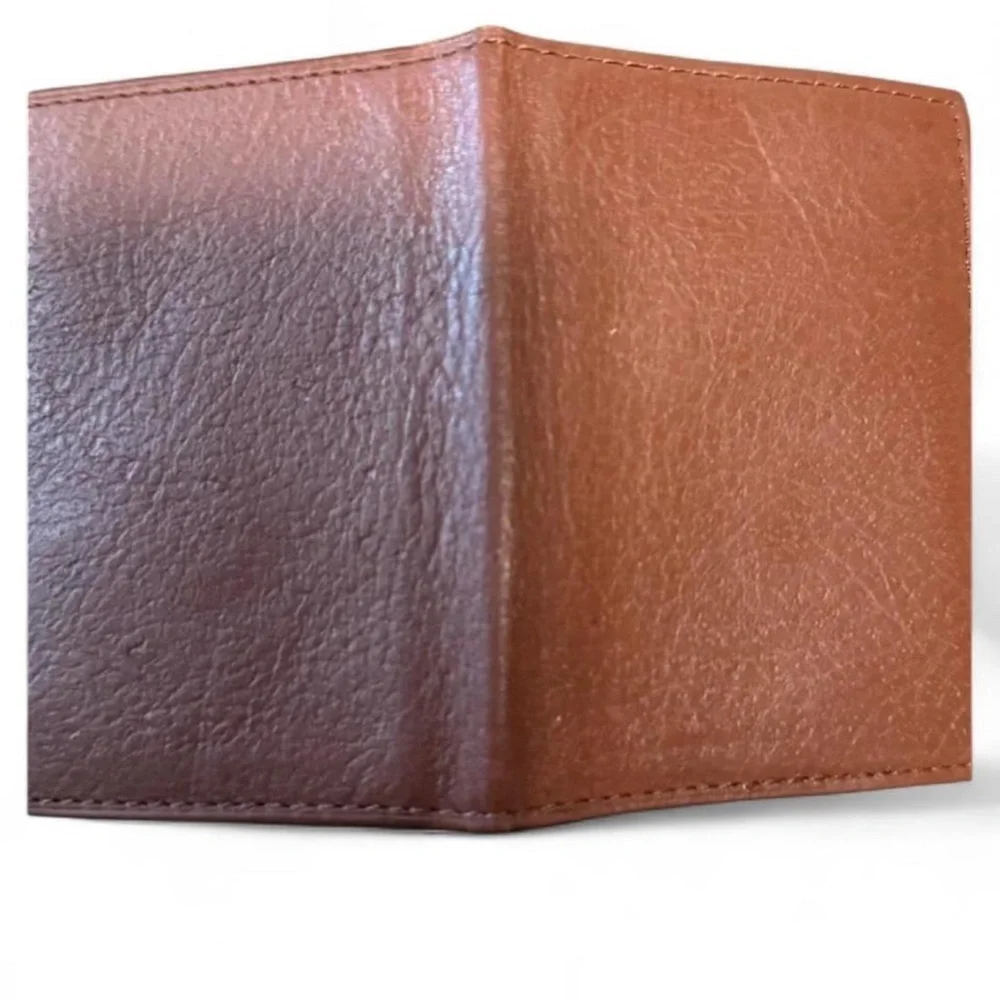 Vintage Nautica men’s Brown Textured Leather wallet with Key & Card Holder